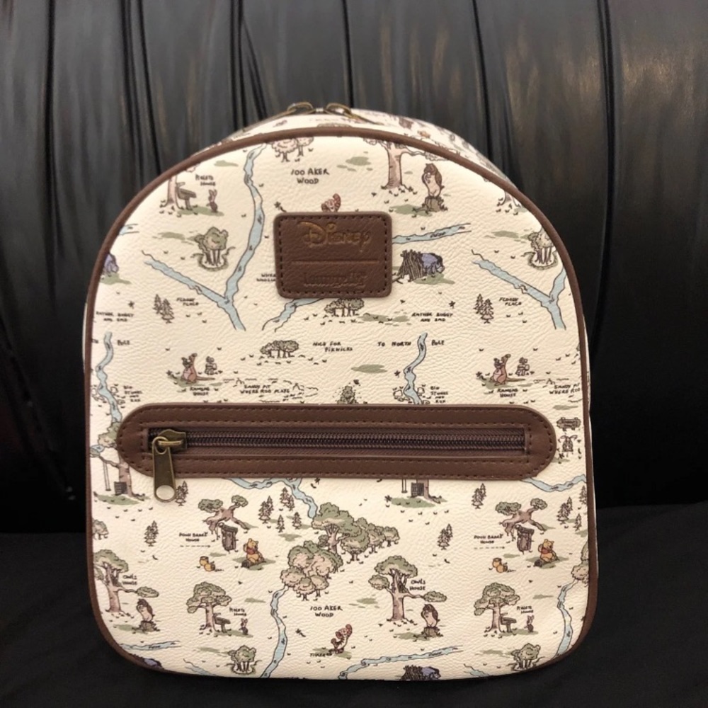 Loungefly Disney Winnie the Pooh Map Mini Bkpk